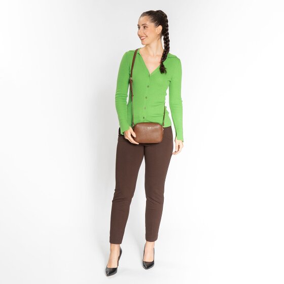 Lazarotti Bologna Leather Umhängetasche Leder 19 cm