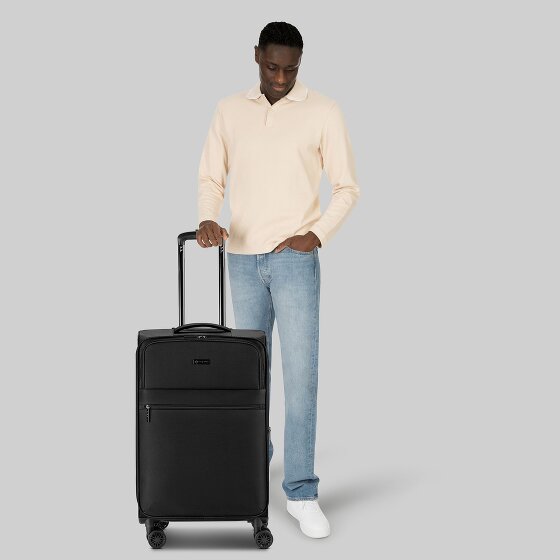 bugatti Valencia Soft 4 Rollen Trolley M 65 cm mit Dehnfalte