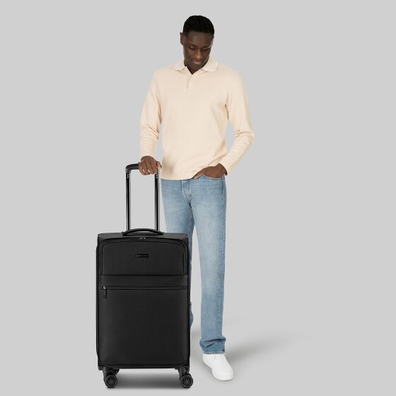 bugatti Valencia Soft 4 Rollen Trolley M 65 cm mit Dehnfalte bugatti Valencia Soft 4 Rollen Trolley M 65 cm mit Dehnfalte