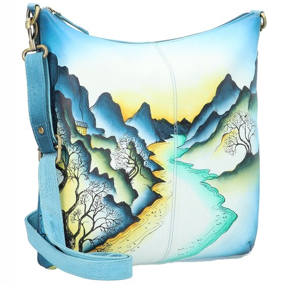 Greenland Nature Art+Craft Umhängetasche Leder 32 cm