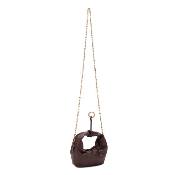 LES VISIONNAIRES Greta Nano Handtasche Leder 17 cm