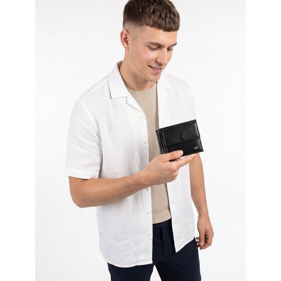 Golden Head Polo Geldbörse RFID Schutz Leder 11 cm