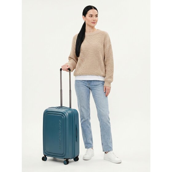 Mandarina Duck Logoduck + 4 Rollen Trolley M 69 cm