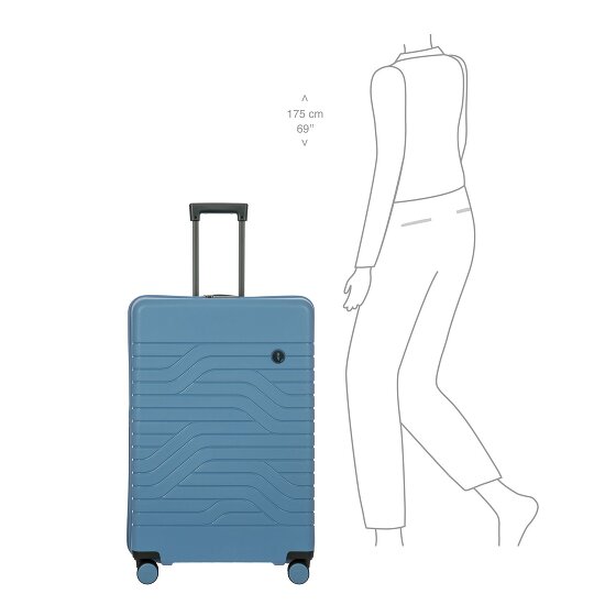 Bric's BY Ulisse 4-Rollen Trolley 79 cm Bric's BY Ulisse 4-Rollen Trolley 79 cm