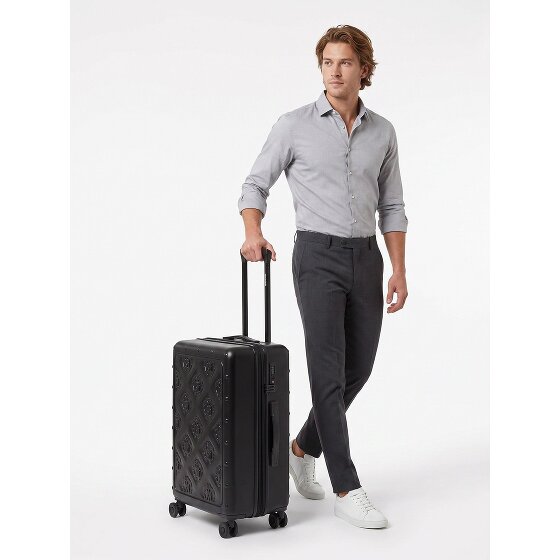 Roberto Cavalli Florence 4 Rollen Trolley 63 cm mit Dehnfalte