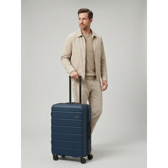 Saxoline Miami 4 Rollen Trolley M 65 cm mit Dehnfalte