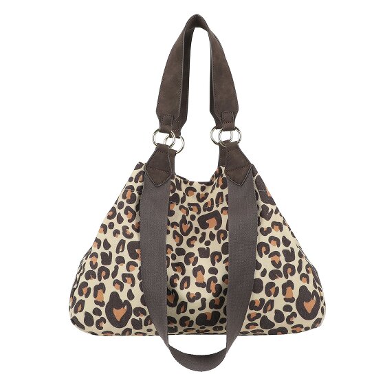 Fritzi aus Preußen Izzy Medium Limited Leo Camel Schultertasche 42 cm
