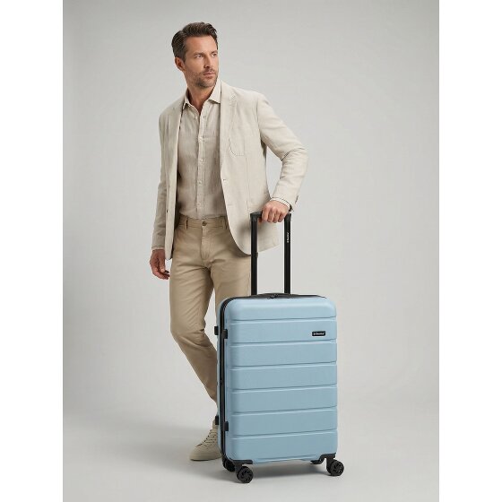 Saxoline Miami 4 Rollen Trolley M 65 cm mit Dehnfalte