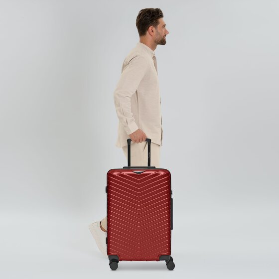Redolz Essentials 18 4 Rollen Trolley 66 cm mit Dehnfalte