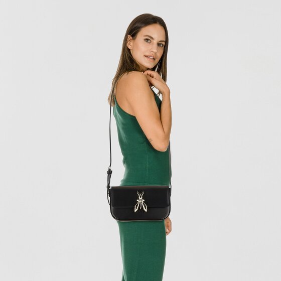 Patrizia Pepe Essential Fly Schultertasche Leder 22 cm