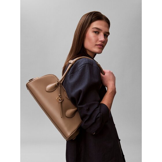 Calvin Klein Embossed Schultertasche 30 cm