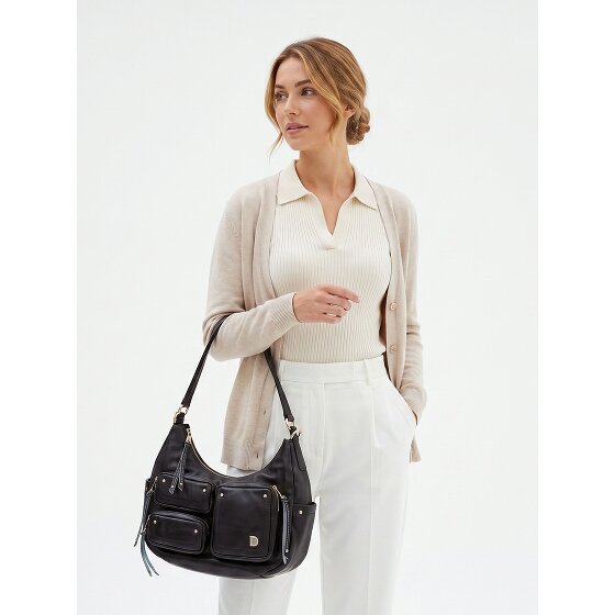 DuDu Pocket Schultertasche Leder 30 cm