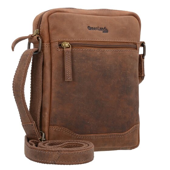 Greenland Nature Montenegro Umhängetasche Leder 18 cm Greenland Nature Montenegro Umhängetasche Leder 18 cm