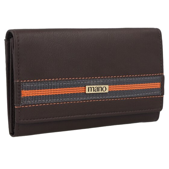 mano Don Leonardo Geldbörse RFID Leder 16 cm