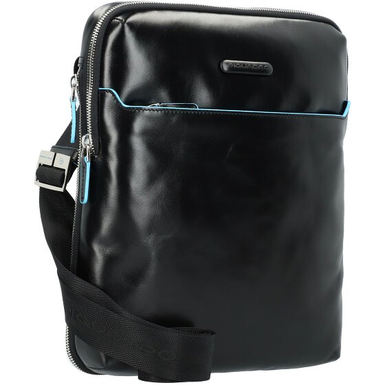 Piquadro Blue Square Umhängetasche Leder 26 cm
