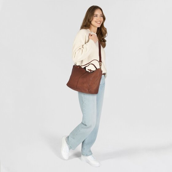 Campomaggi Ebano Shopper Tasche Leder 36 cm