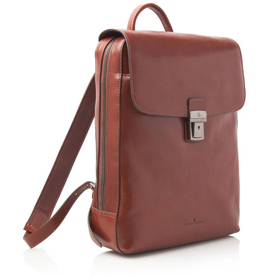 Castelijn & Beerens Guus Rucksack Leder 40 cm Laptopfach
