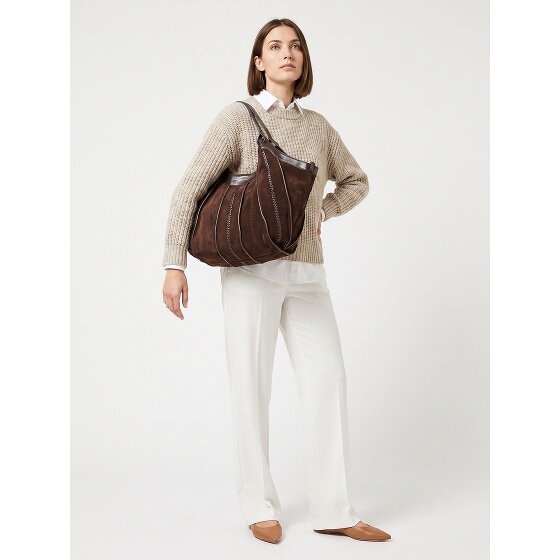 Gianni Chiarini Dua Schultertasche Leder 38 cm