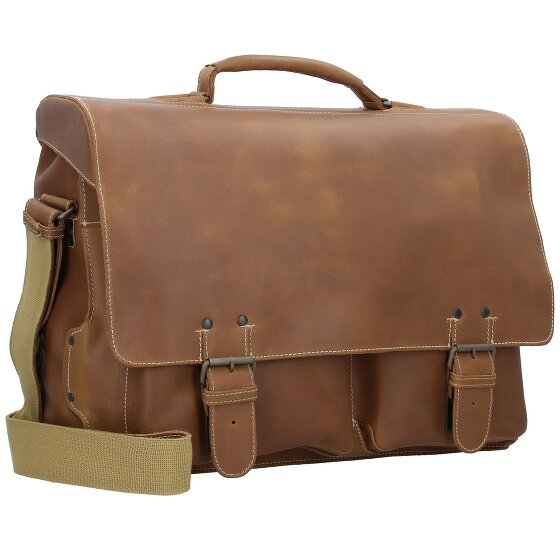 aunts & uncles Hunter Jack Messenger Leder 45 cm Laptopfach