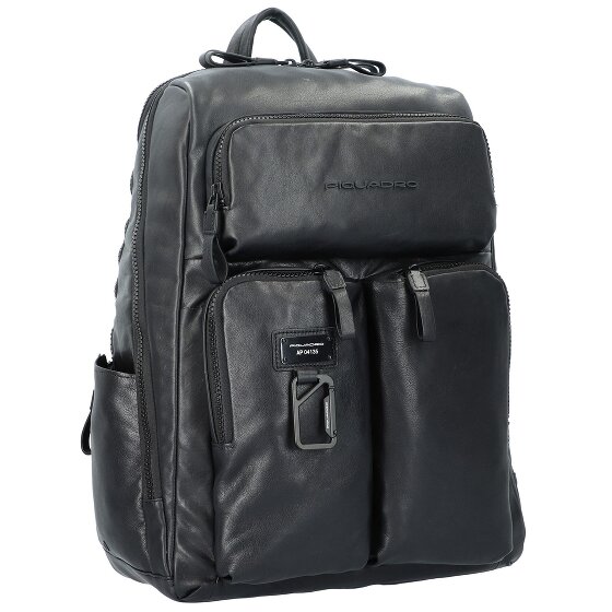Piquadro Harper Rucksack RFID Leder 46 cm Laptopfach
