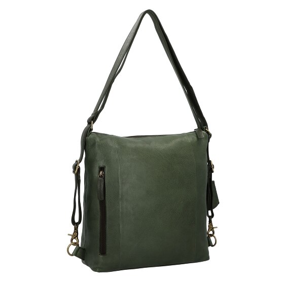 Burkely Natural Norah Schultertasche Leder 32 cm