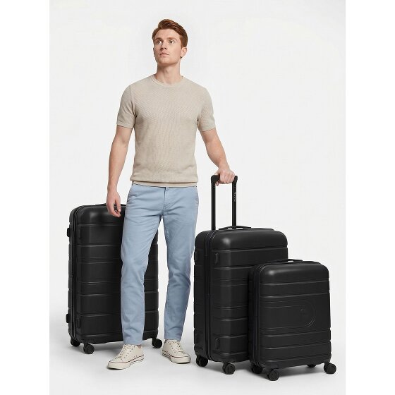 Redolz Essentials 11 4 Rollen Kofferset 3-teilig mit Dehnfalte