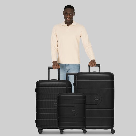 Redolz Essentials 11 4 Rollen Kofferset 3-teilig mit Dehnfalte Redolz Essentials 11 4 Rollen Kofferset 3-teilig mit Dehnfalte