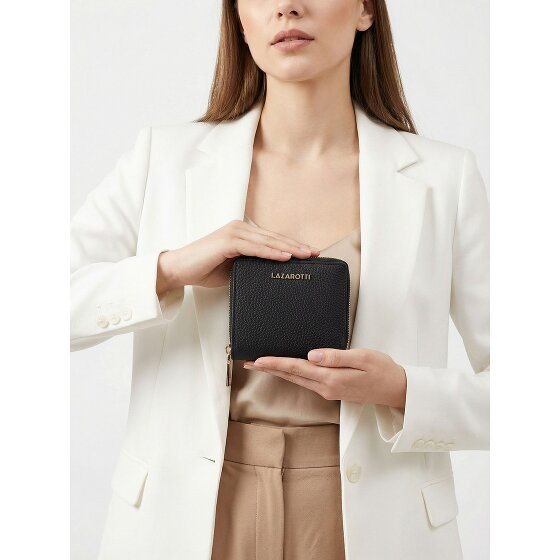 Lazarotti Bologna Leather Medium Zip-Around Geldbörse Leder 10 cm