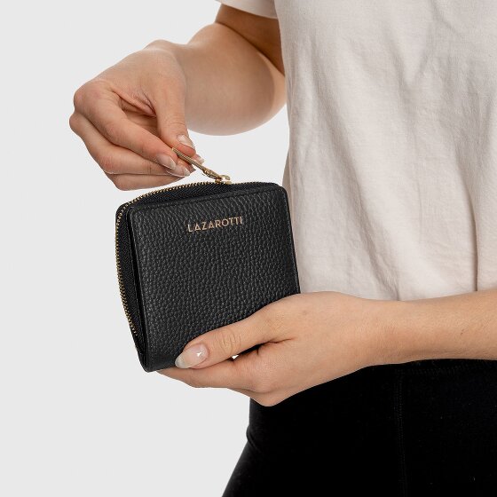 Lazarotti Bologna Leather Geldbörse Leder 10 cm