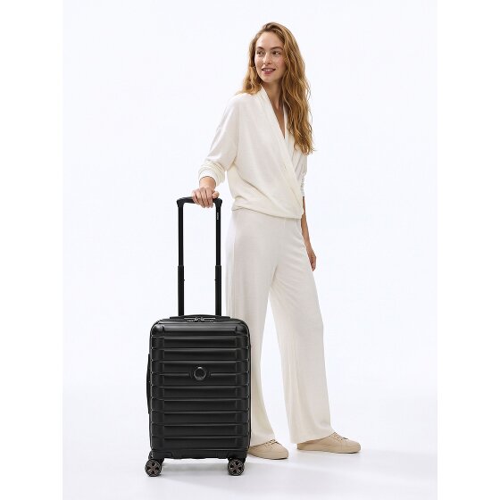 Delsey Paris Shadow 5.0 4 Rollen Kabinentrolley 55 cm mit Dehnfalte