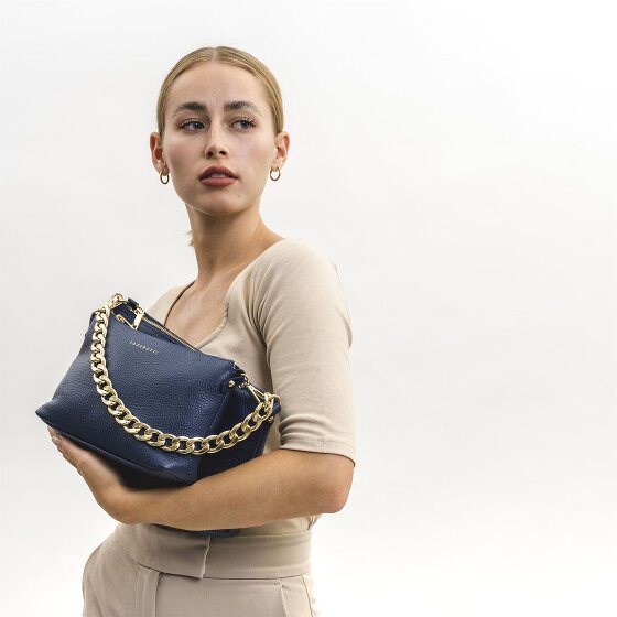 Lazarotti Milano Leather Schultertasche Leder 26 cm