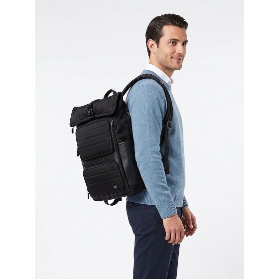 Piquadro Oberon Daypack RFID Schutz 48 cm Laptopfach