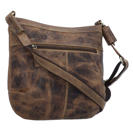Greenburry Vintage Umhängetasche Leder 27 cm