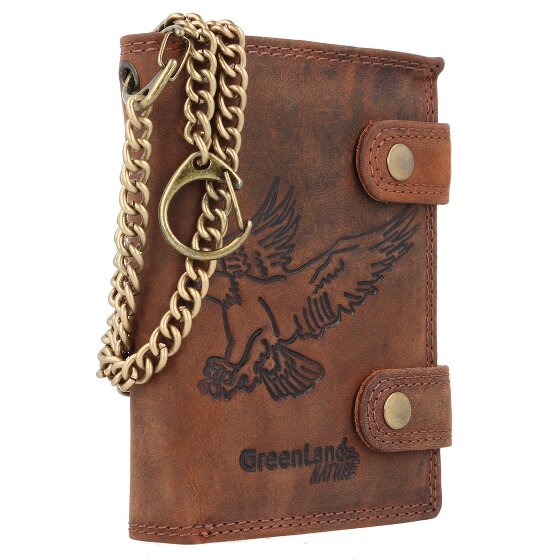 Greenland Nature Montenegro Geldbörse RFID Schutz Leder 2 cm