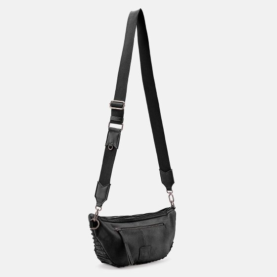 FredsBruder Riffel Umhängetasche Leder 35 cm