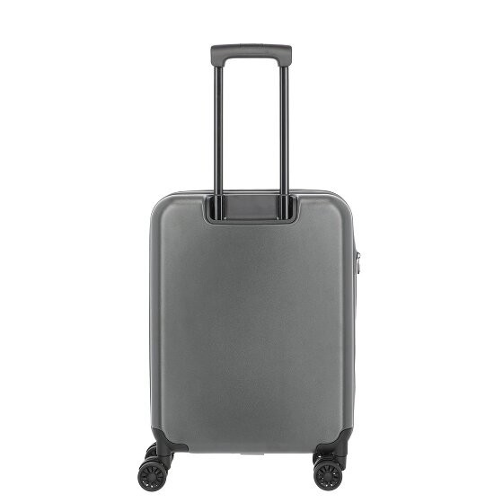 Travelite Basics 4 Rollen Kabinentrolley 55 cm mit Dehnfalte