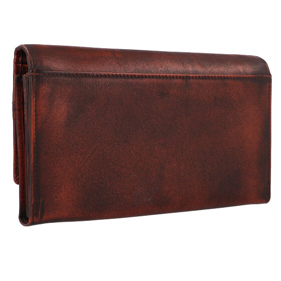 Greenburry Destressed Geldbörse RFID Schutz Leder 18.5 cm