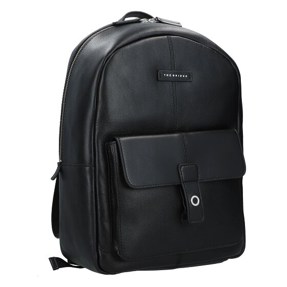 The Bridge Biagio Business-Rucksack Leder 41 cm Laptopfach