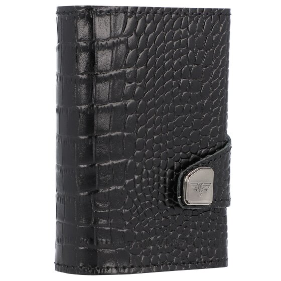 Tru Virtu Click & Slide Kreditkartenetui Geldbörse RFID Leder 6,5 cm Tru Virtu Click & Slide Kreditkartenetui Geldbörse RFID Leder 6,5 cm