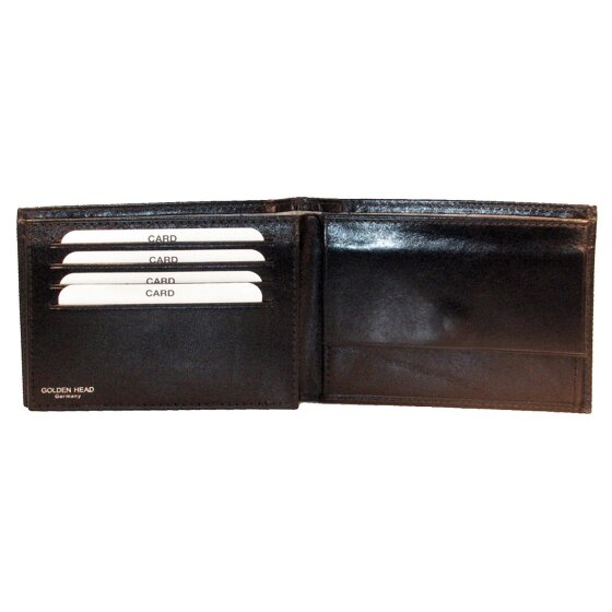Golden Head Colorado Geldbörse RFID Leder 12,5 cm