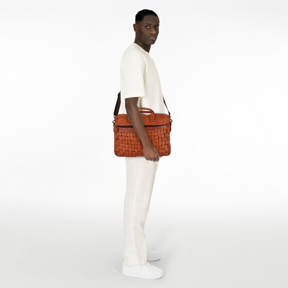 Harbour 2nd Urban Poets Aktentasche Leder 40 cm Laptopfach