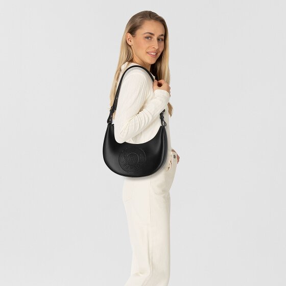 Karl Lagerfeld Circle Schultertasche Leder 28 cm