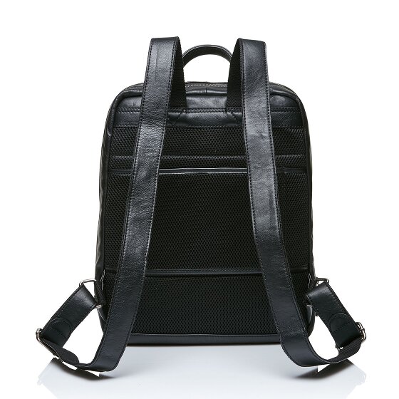 Castelijn & Beerens Firenze Business-Rucksack RFID Schutz Leder 41 cm Laptopfach