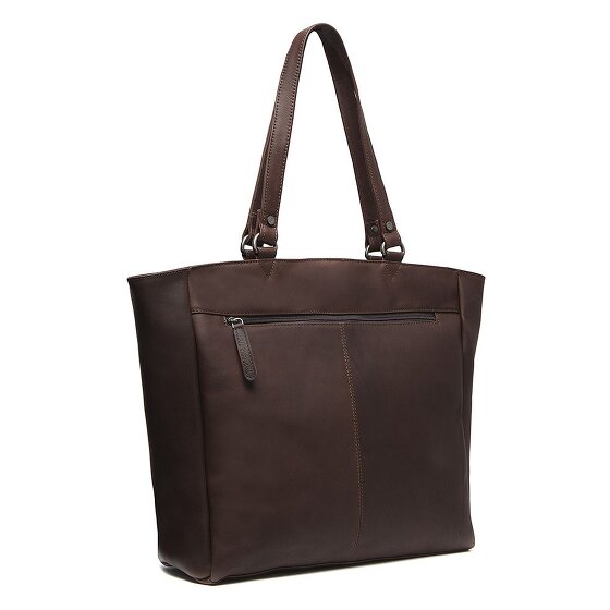 The Chesterfield Brand Wax Pull Up Schultertasche Leder 36 cm Laptopfach