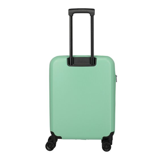 Travelite Basics 4 Rollen Kabinentrolley 55 cm mit Dehnfalte