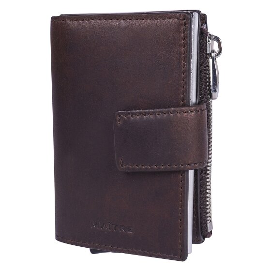 Maître Birkheim C-Four Kreditkartenetui RFID Schutz Leder 6.5 cm