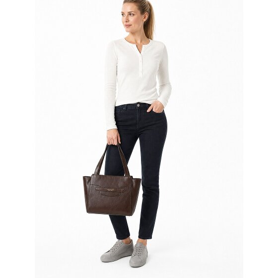 The Bridge Lucrezia Schultertasche Leder 31 cm