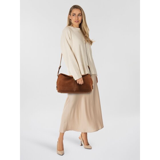 PINKO Saddle Horizontal Schultertasche Leder 34 cm