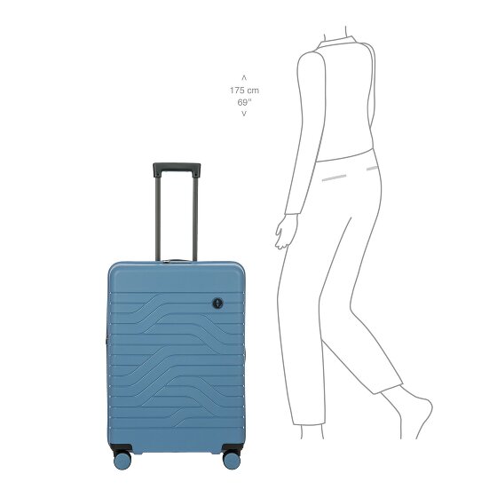 Bric's BY Ulisse 4-Rollen Trolley 71 cm