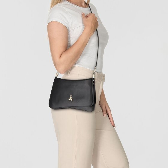 Patrizia Pepe Tris Schultertasche Leder 28.5 cm